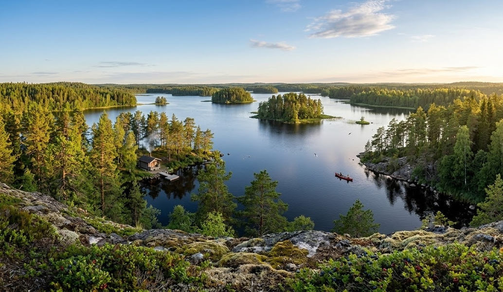 Города Финляндии и северная природа