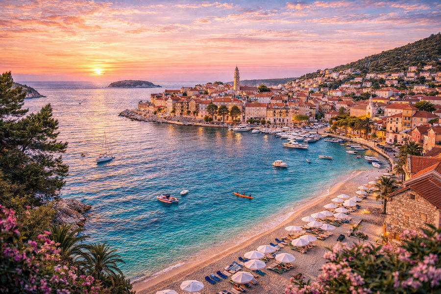 Курорты Хорватии на Адриатическом море