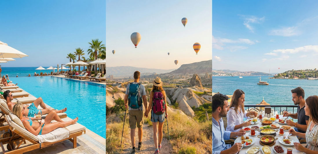 Форматы отдыха в Турции — пляжный отдых, All Inclusive, семейные туры